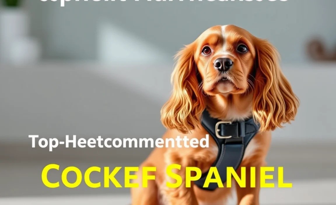 Top Recommendations for Cocker Spaniel Harnesses