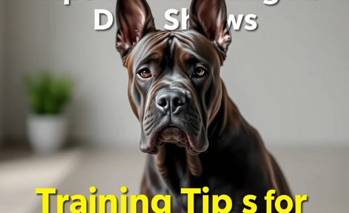 Training Tips for Show Preparation