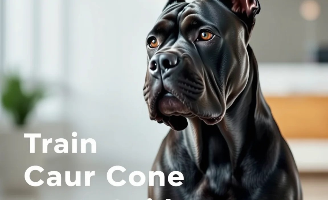 Training Your Cane Corso