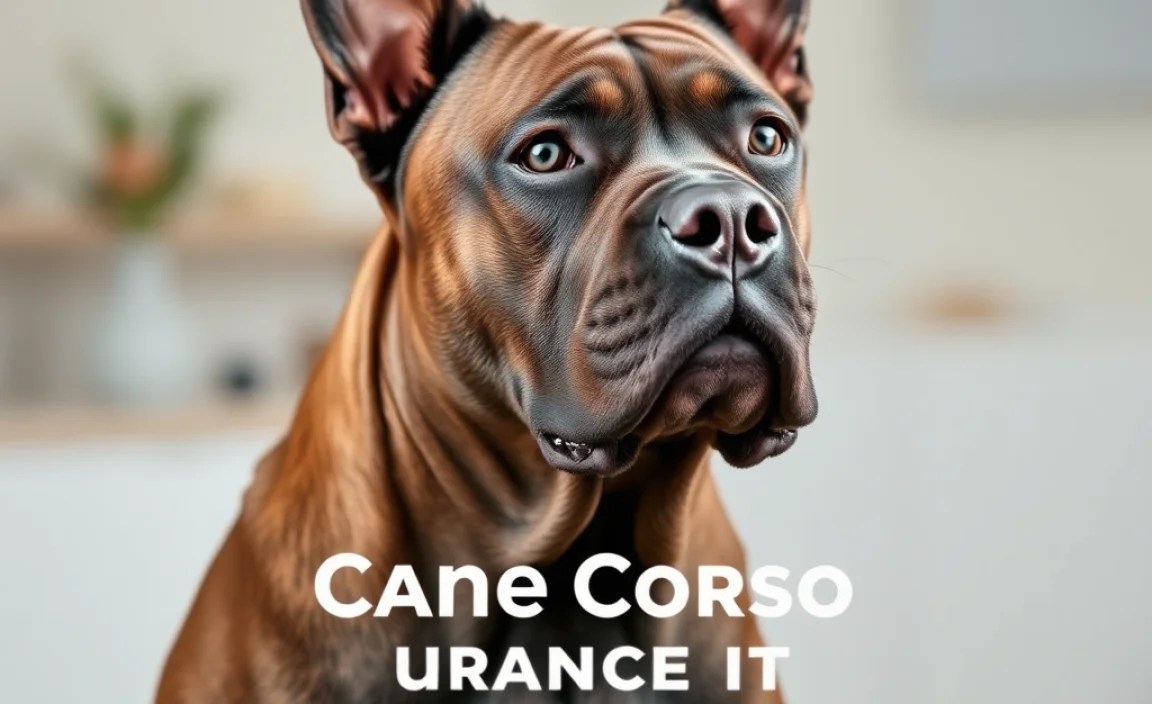 Understanding Cane Corso Insurance