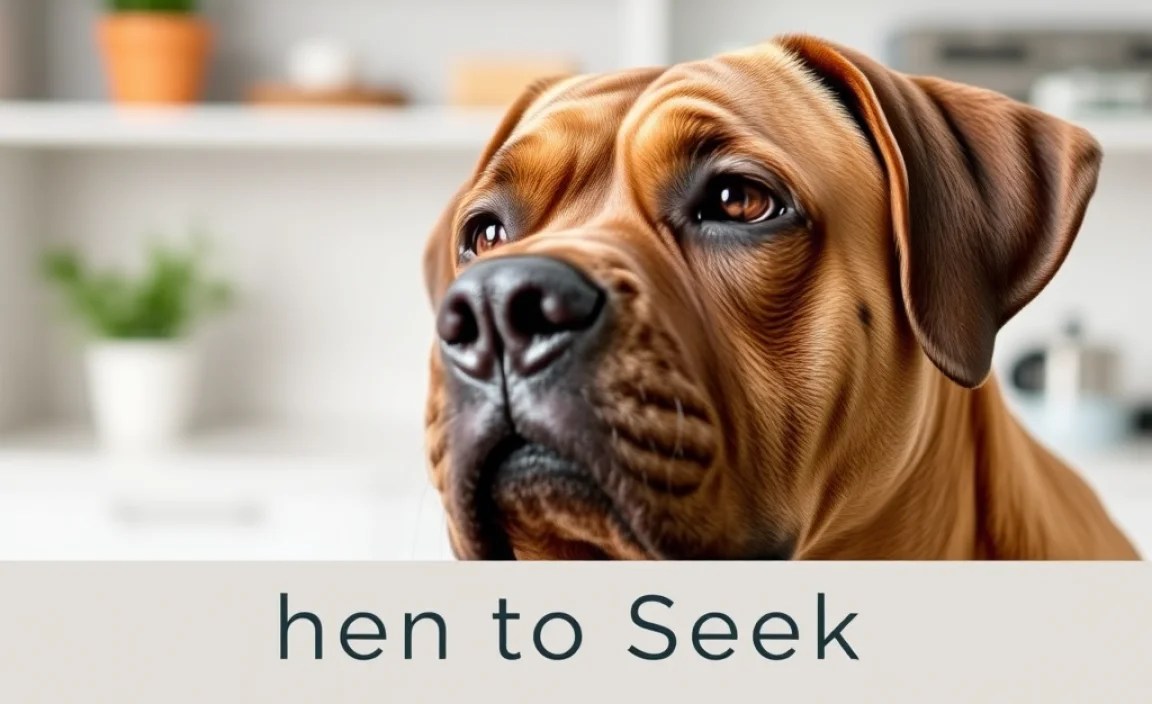 When to Seek Veterinary Help