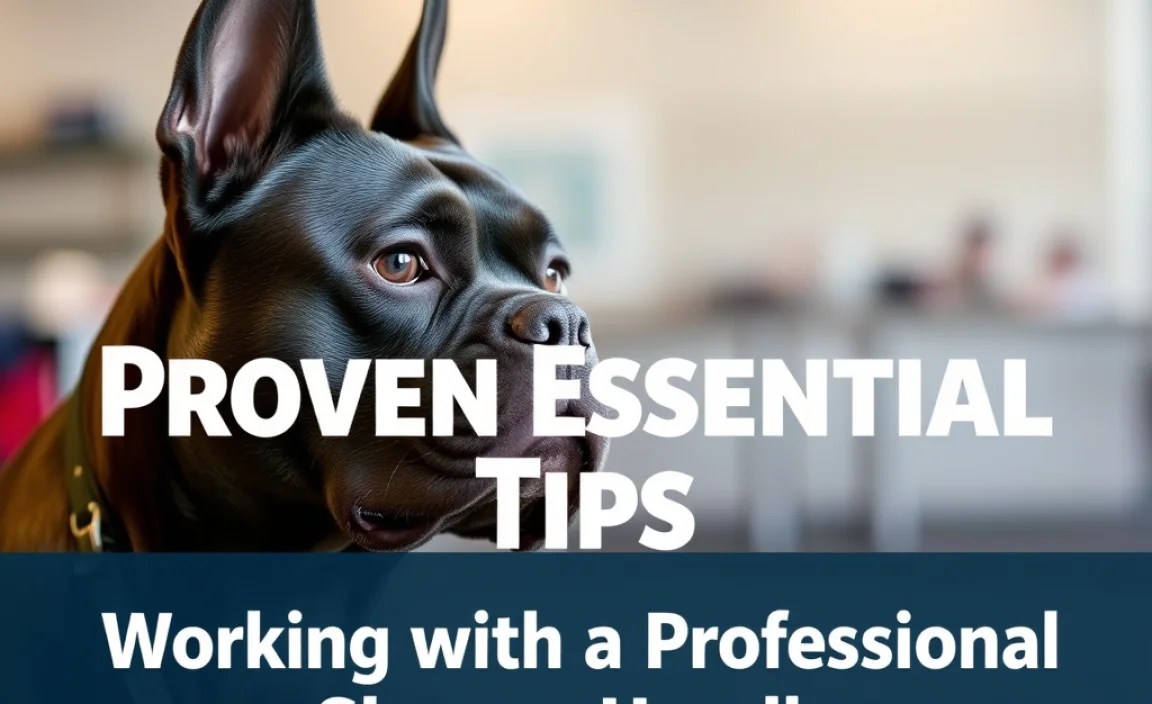 Working with a Professional Show Handler