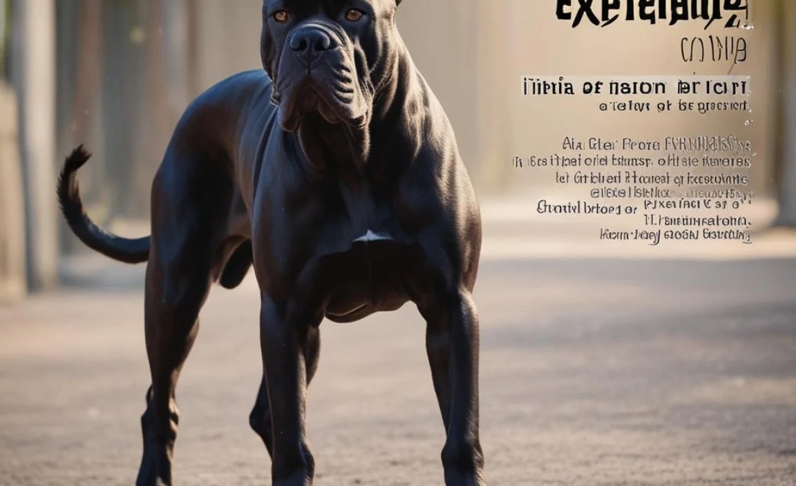 A Sample Exercise Plan for Your Cane Corso