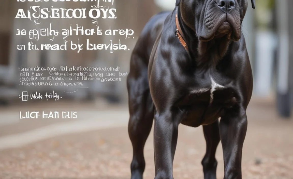 Aggression in Cane Corso