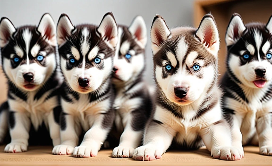 Average Litter Size for Huskies