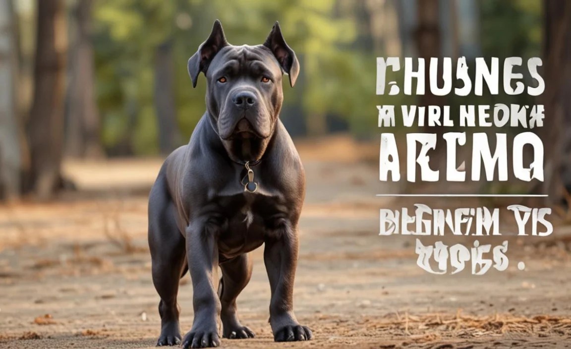 Basic Training Techniques for Cane Corsos