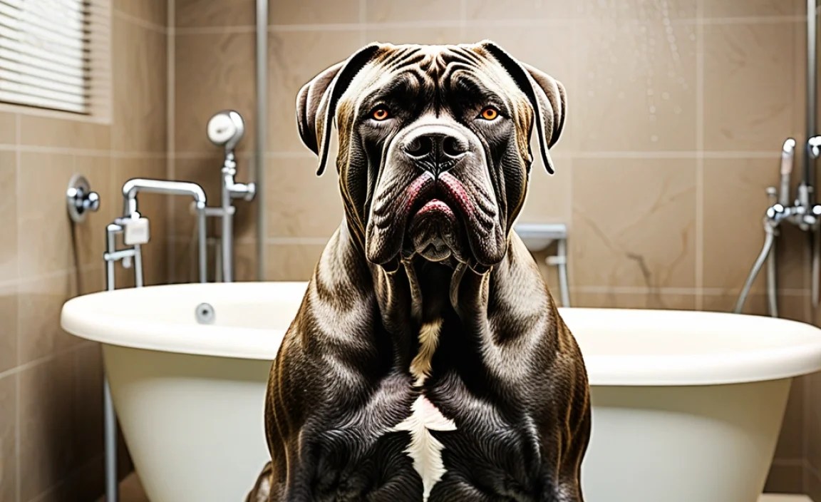 Bathing Techniques for Cane Corsos