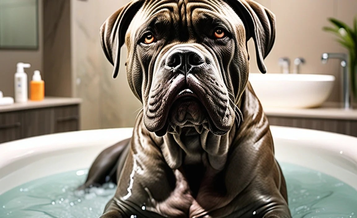 Bathing Your Cane Corso