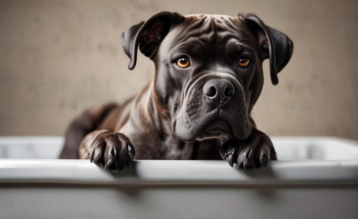 Bathing Your Cane Corso