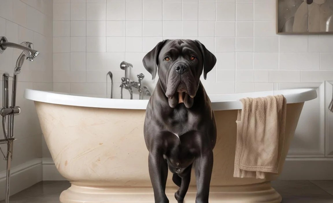 Bathing Your Cane Corso