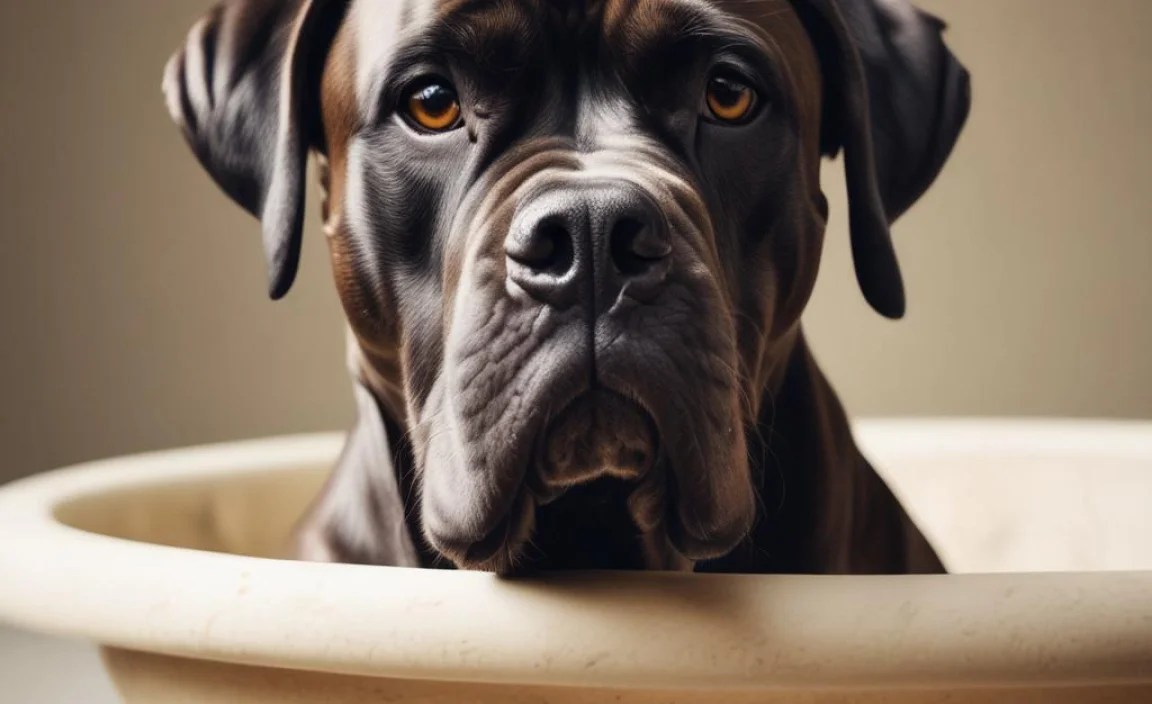 Bathing Your Cane Corso