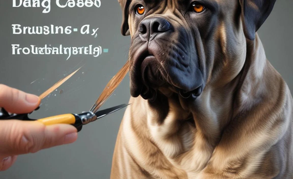 Best Brushing Techniques for Cane Corso