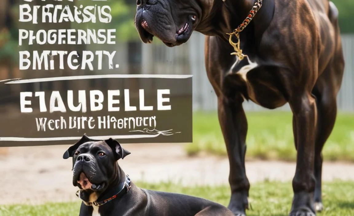 Bite Force Comparison: Cane Corso vs. Pitbull