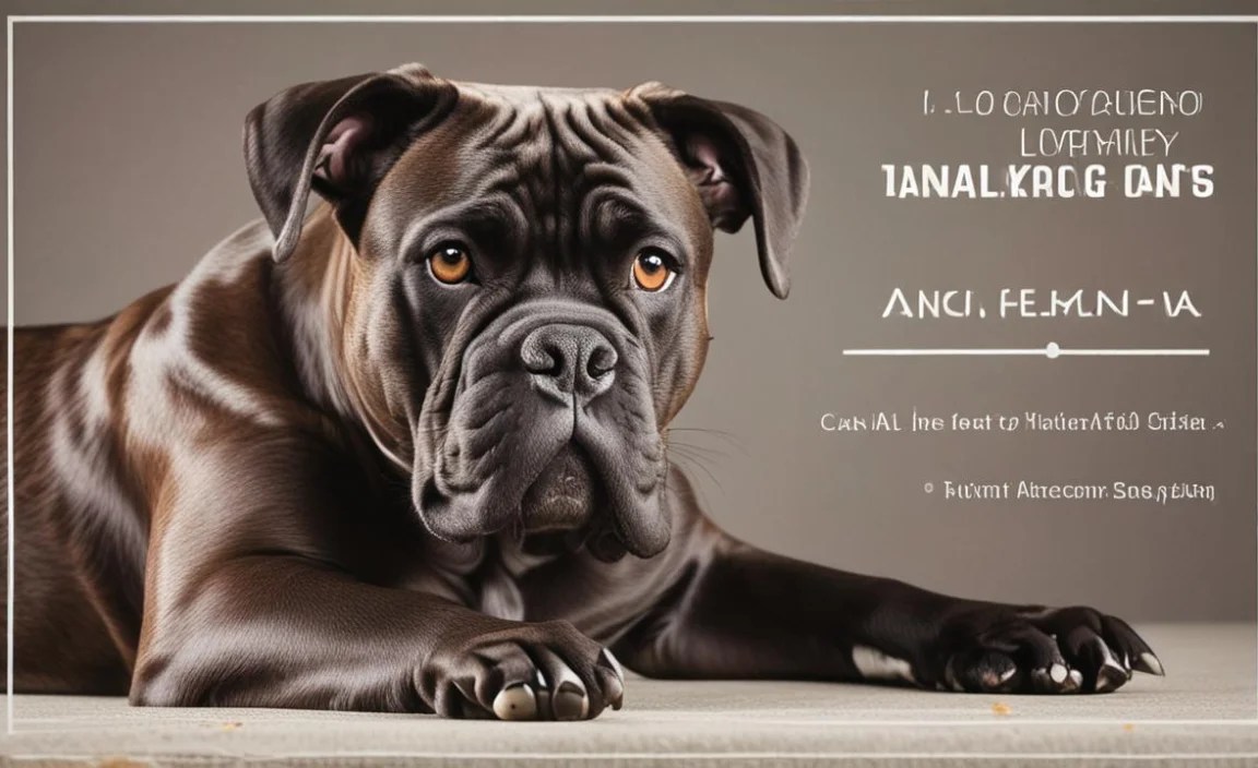 Breed-Specific Considerations for Your Cane Corso