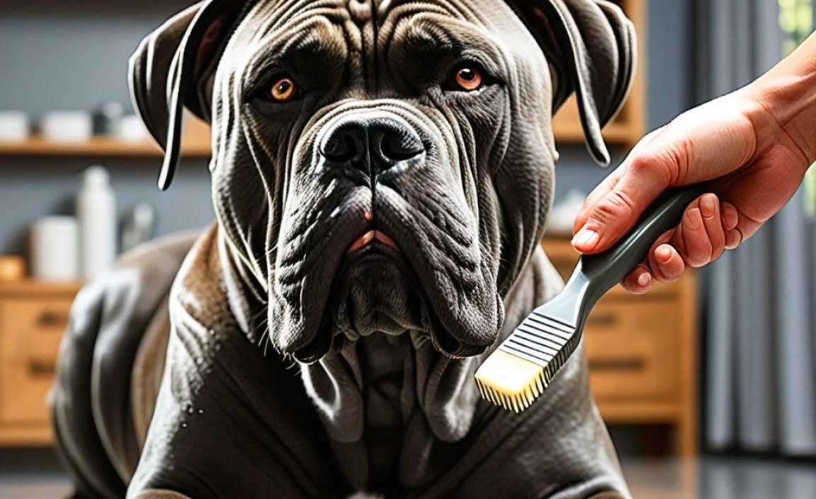 Brushing Frequency for Cane Corso