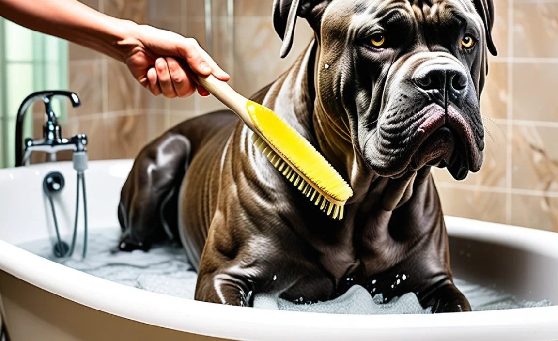 Brushing Techniques for Cane Corso