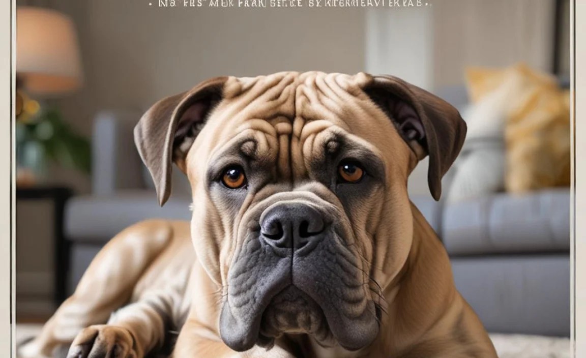 Cane Corso Apartment Suitable Alpha Behavior