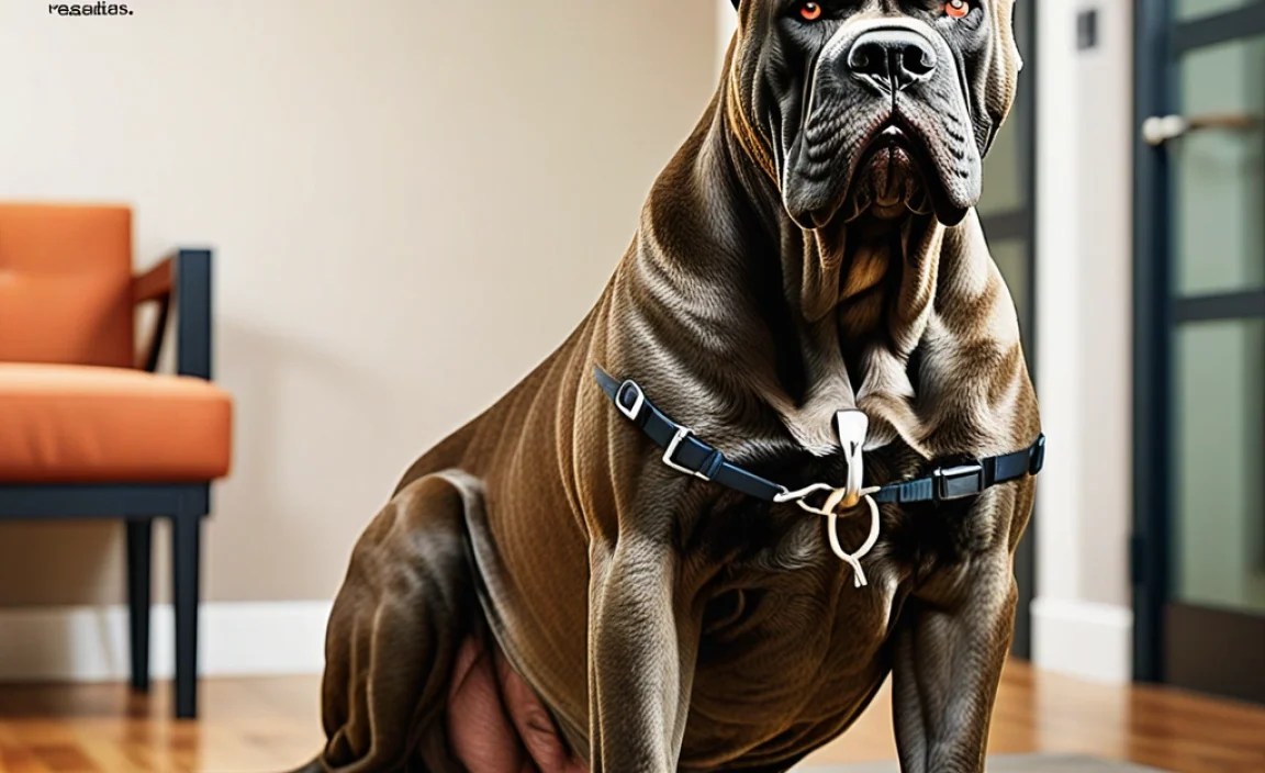 Cane Corso: Apartment-Suitable Leash Guard Dog Tips