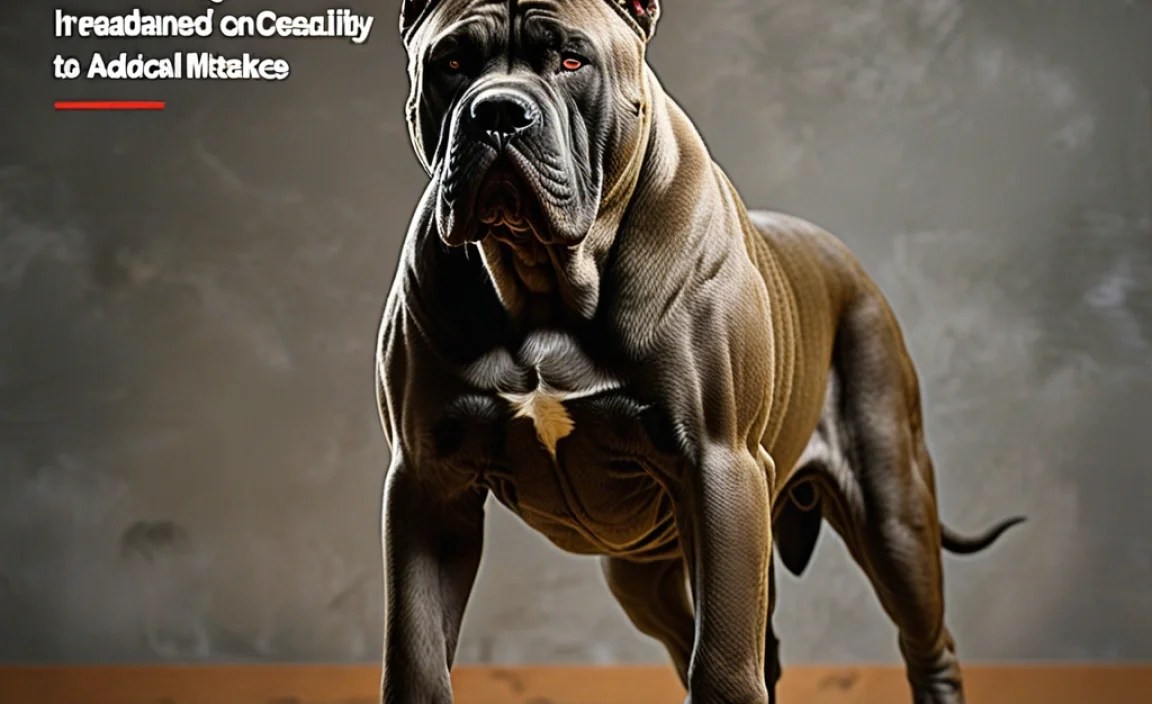 Cane Corso Banned Countries: Training Mistakes To Avoid