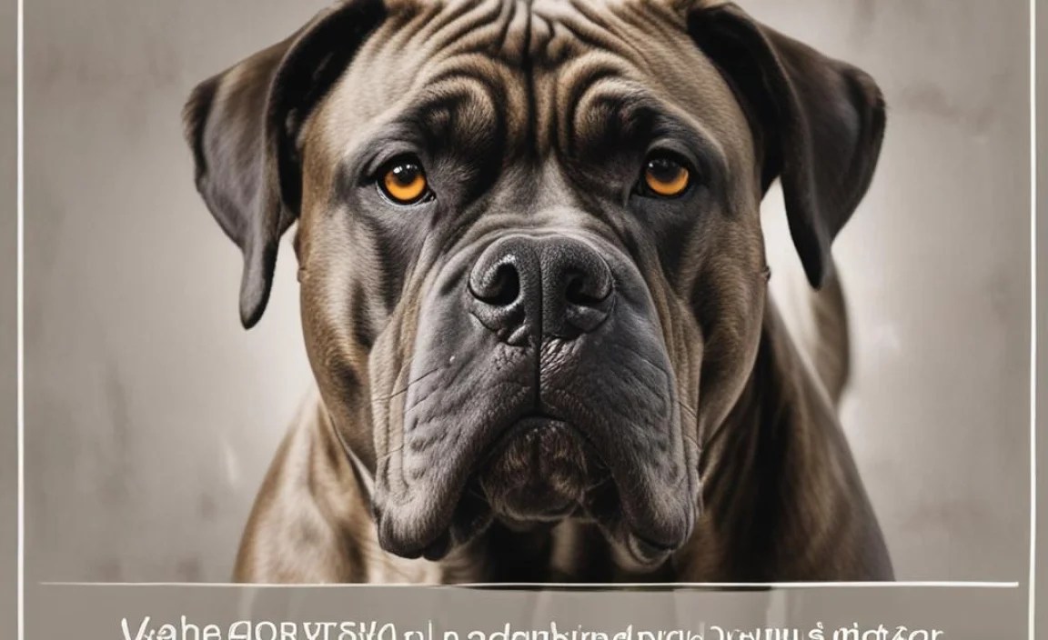 Cane Corso Basics