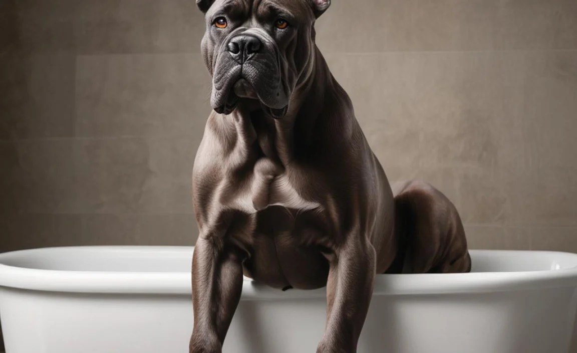 Cane Corso Bathing Basics
