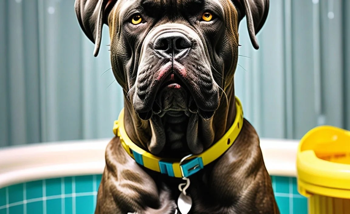 Cane Corso Bathing: Collar Behavior Tips For Success