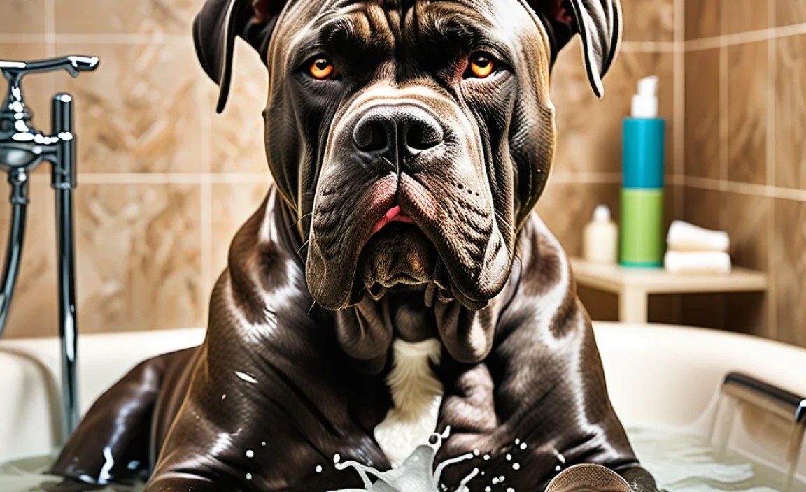 Cane Corso Bathing Facts: Essential Tips & Tricks!