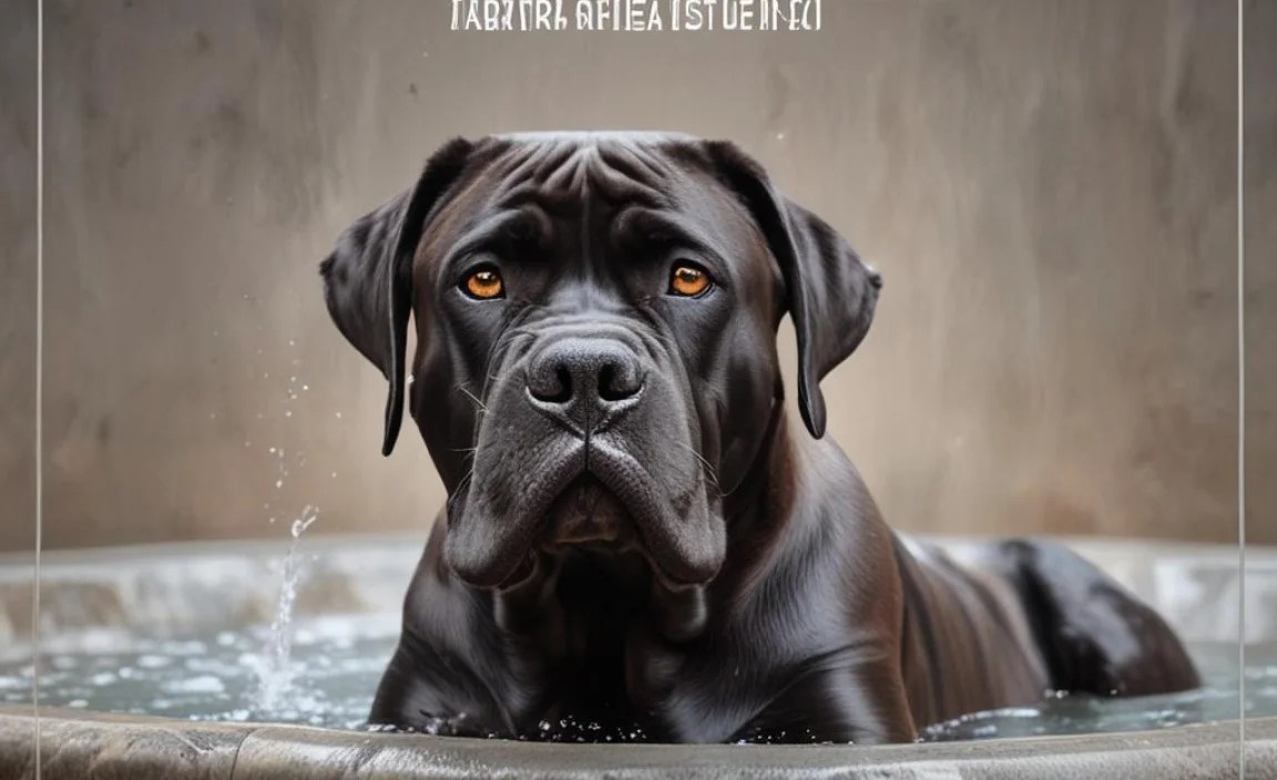Cane Corso Bathing: Social Issues & Bite Force Explained
