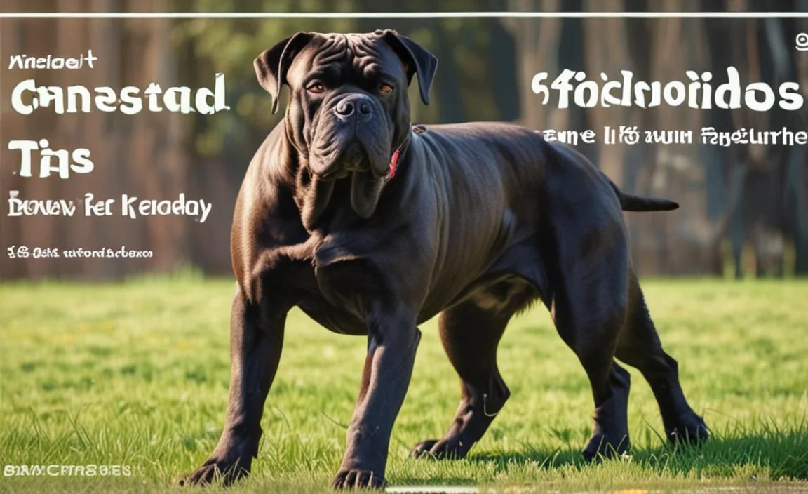 Cane Corso Beginner Tips: Raw Diet