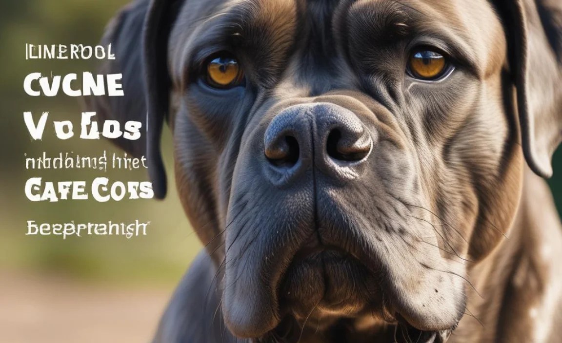 Cane Corso Beginner Tips: Vet Visits