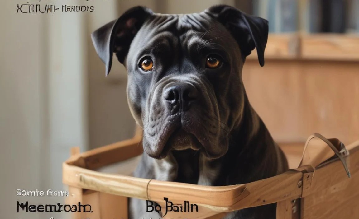 Cane Corso Bite Force: Apartment-Safe Crate Tips