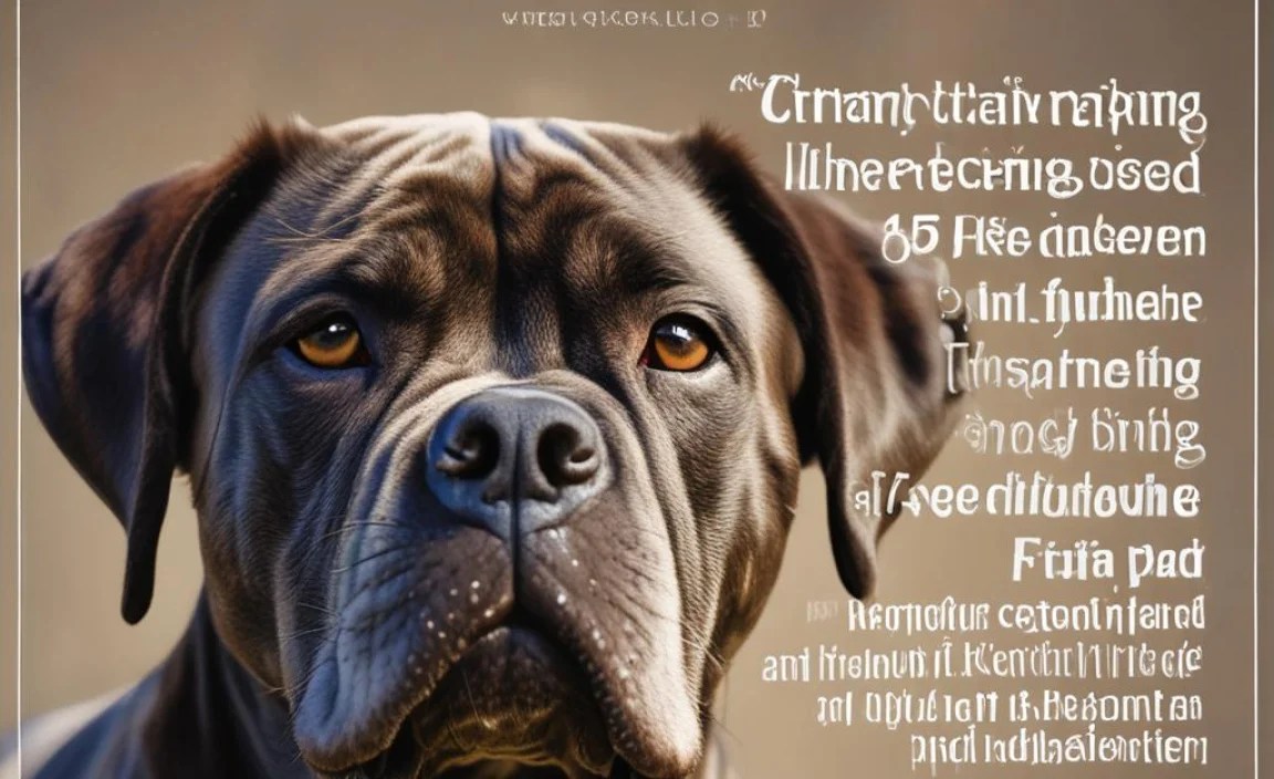 Cane Corso Bite Force: Crate Training & Adoption Tips