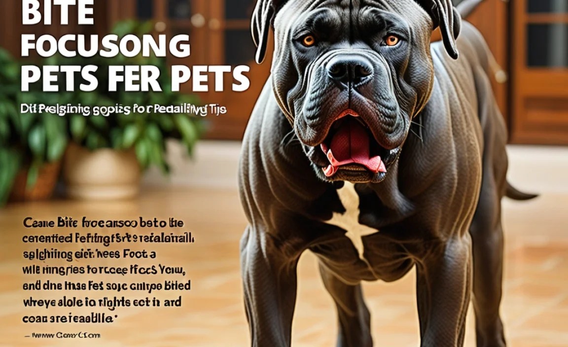 Cane Corso Bite Force: Diet Tips For Safely Integrating Pets