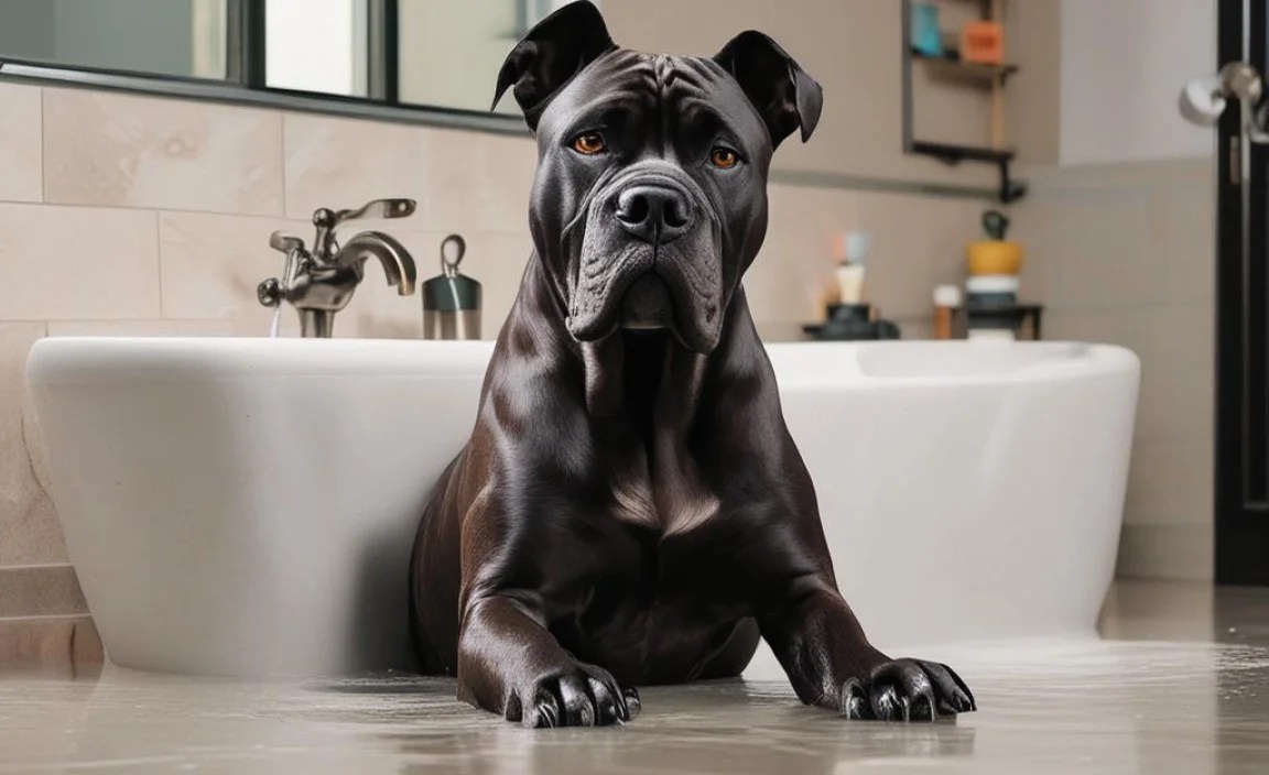 Cane Corso Breeders Bathing