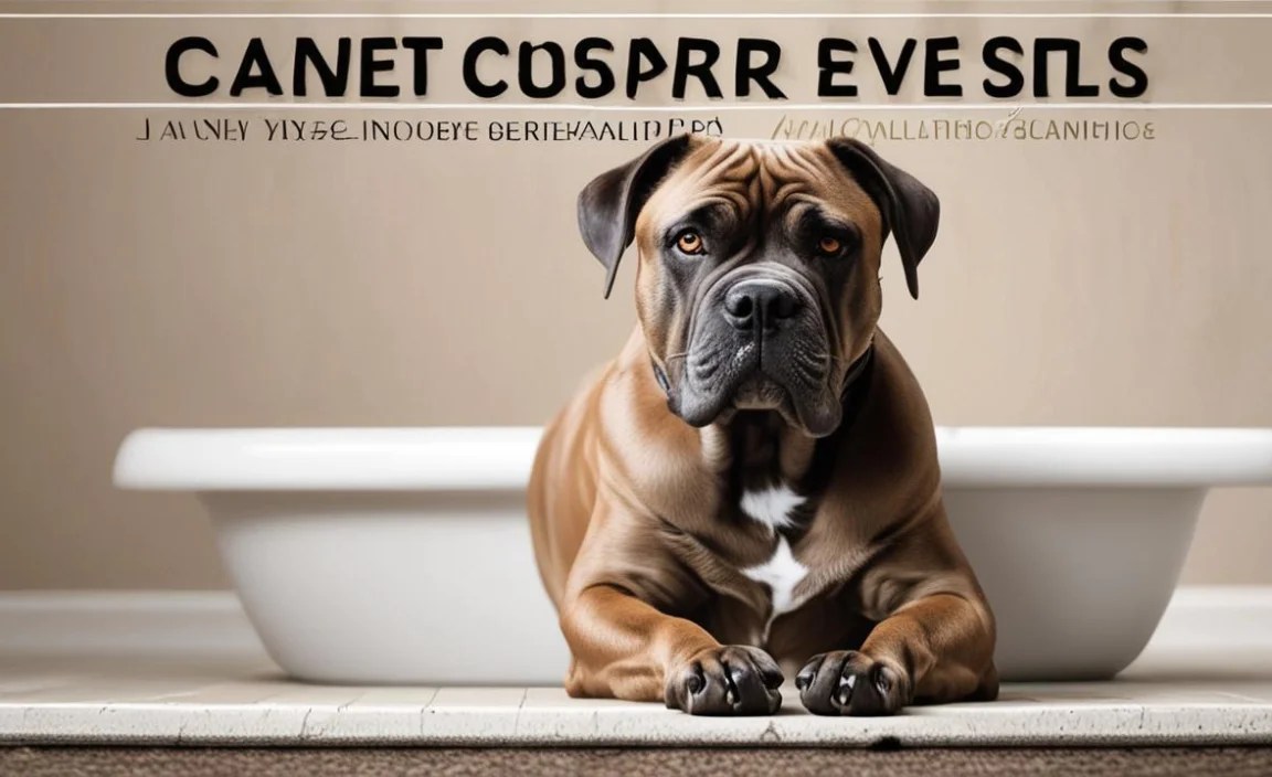 Cane Corso Care Tips: Exercise & Bathing Essentials