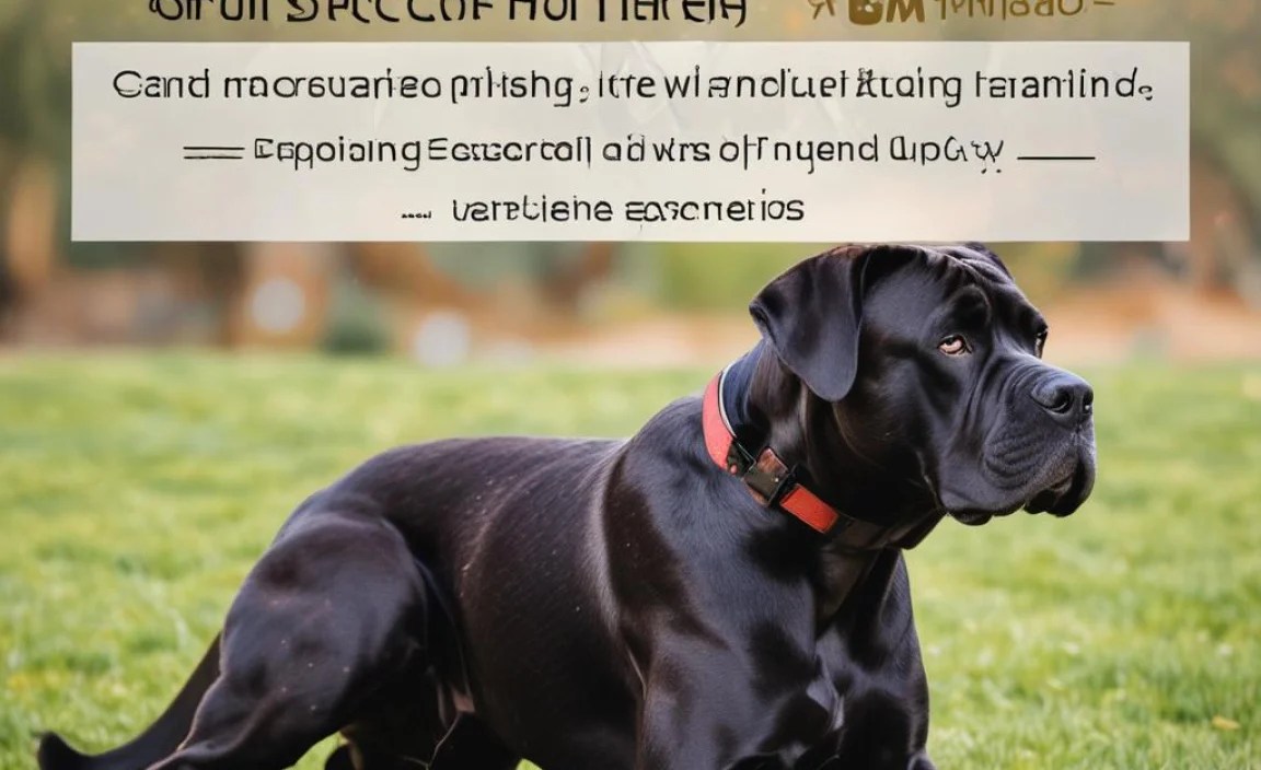 Cane Corso Cost: Essential Training Guide & Tips