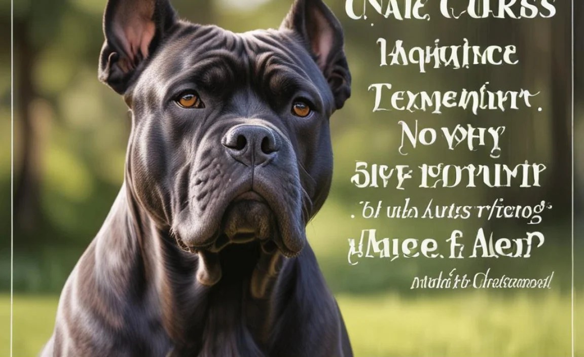Cane Corso Crate Temperament