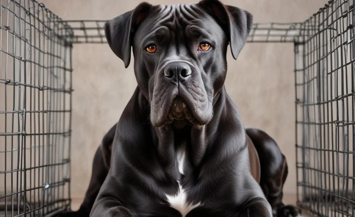 Cane Corso Crate Training Basics