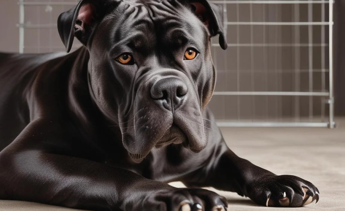 Cane Corso Crate Training Basics