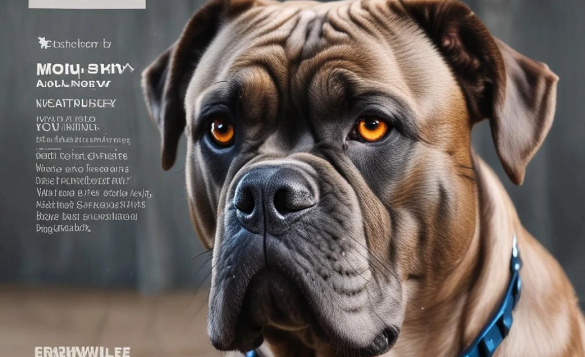 Cane Corso Crate Training Collar