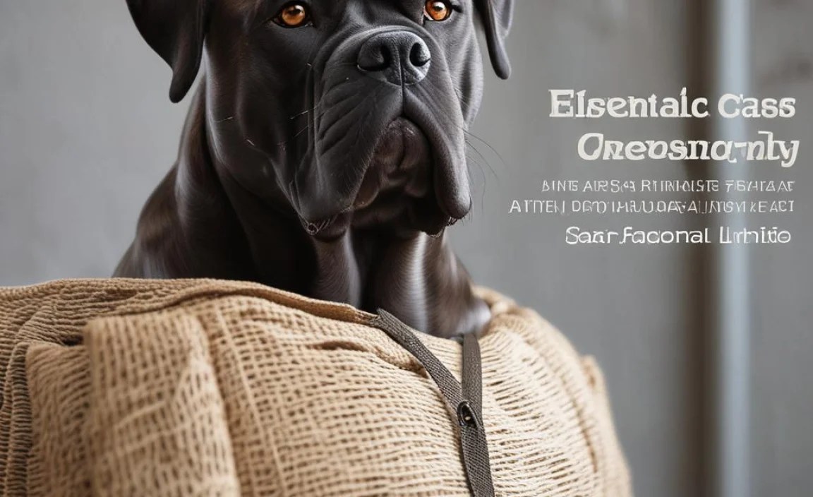 Cane Corso Crate Training Essentials