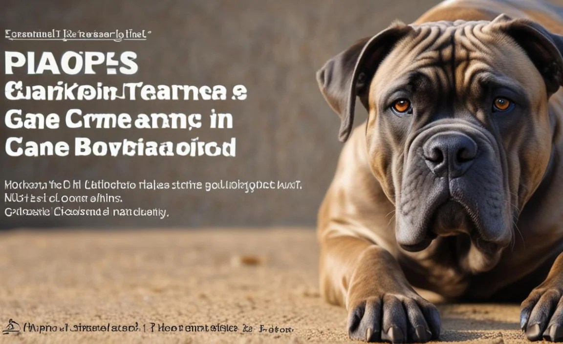 Cane Corso Diet Alpha Behavior: Essential Guide