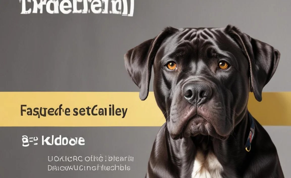 Cane Corso Diet Collar: Essential Guide