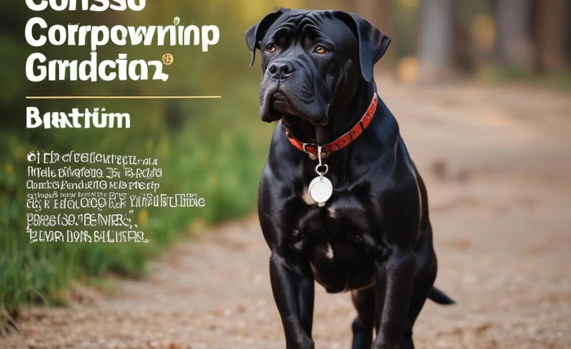 Cane Corso Diet Essentials