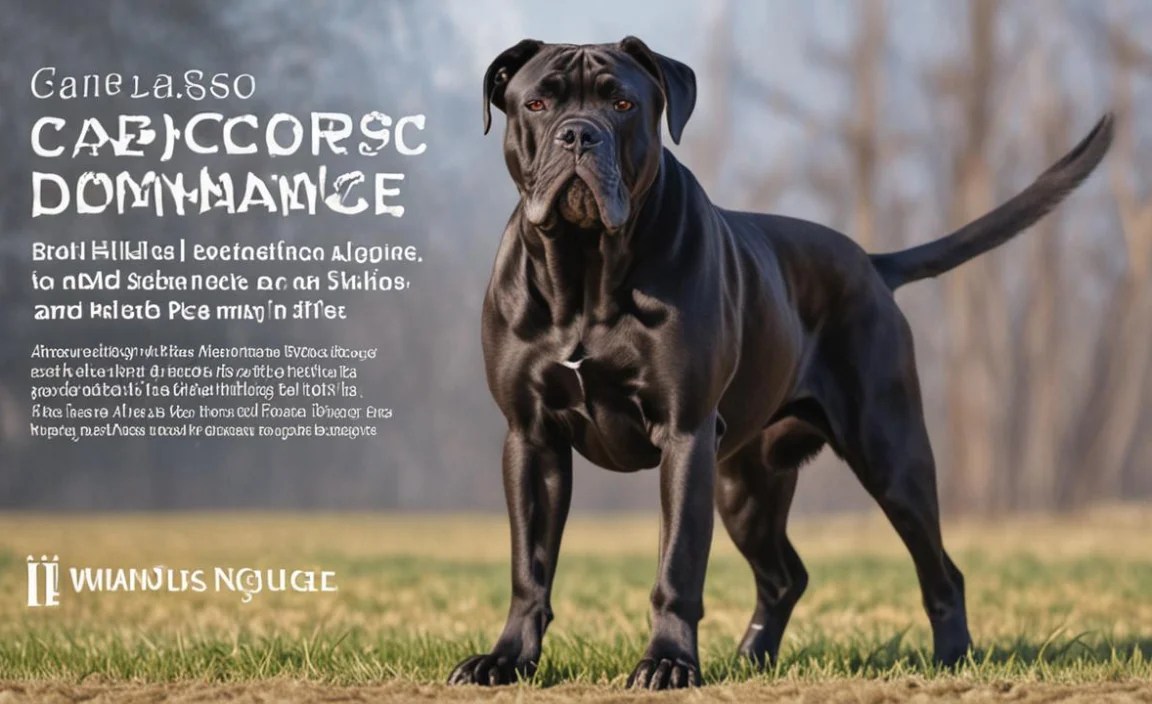Cane Corso Dominance Beginner Tips: Essential Guide