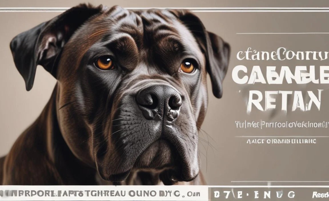 Cane Corso Ear Cleaning: Essential Guide