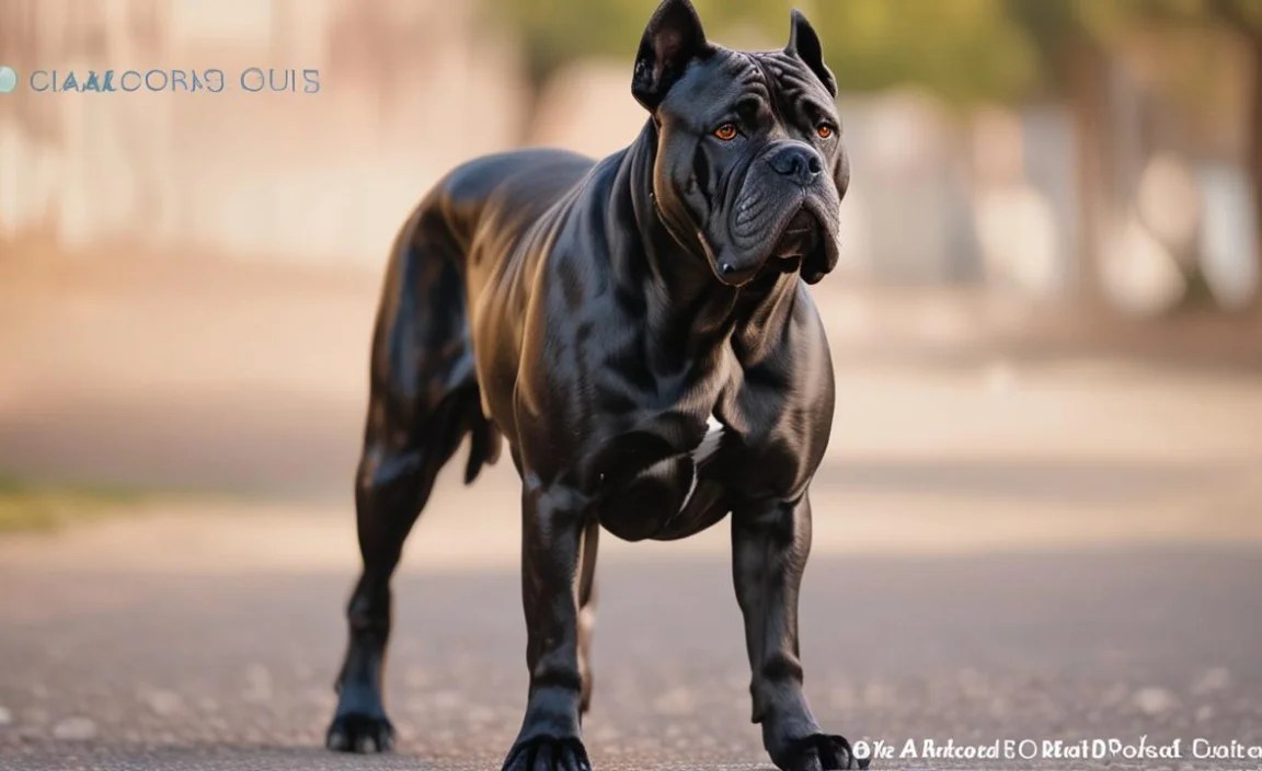Cane Corso Exercise Colors: Essential Guide