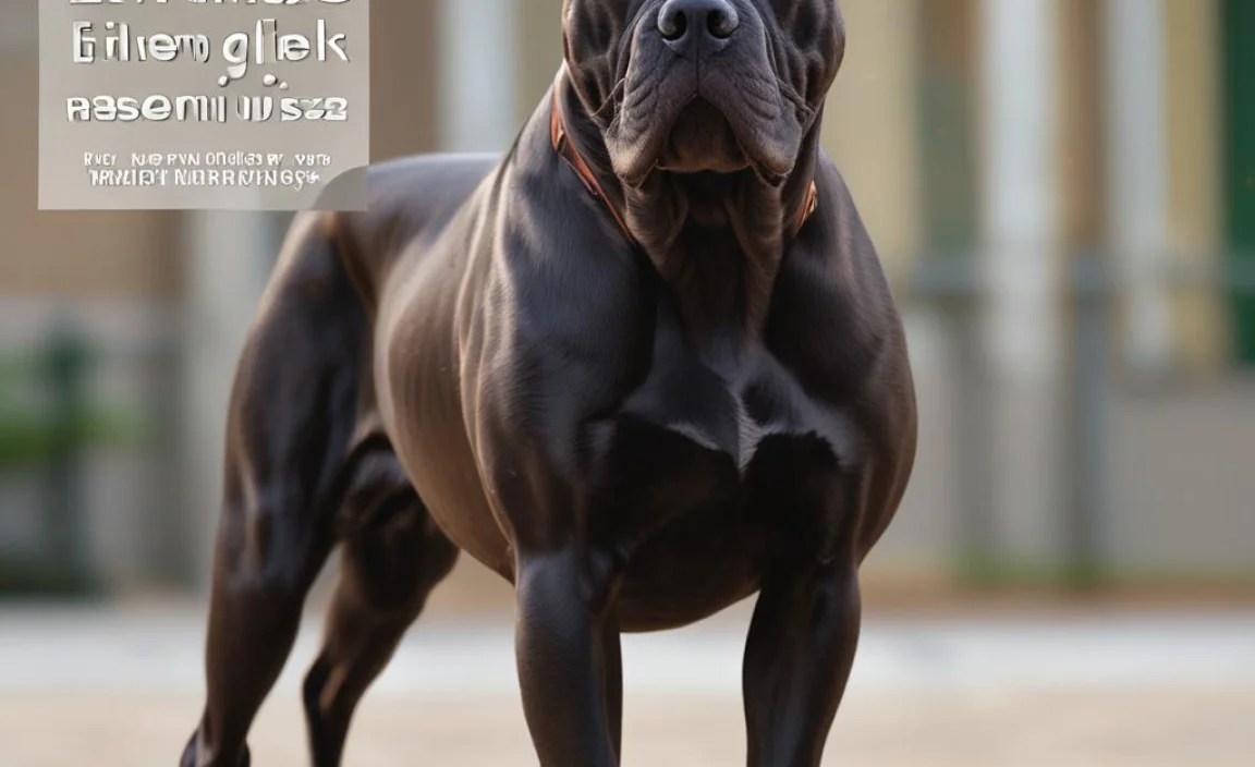 Cane Corso Exercise Colors: **Essential** Guide