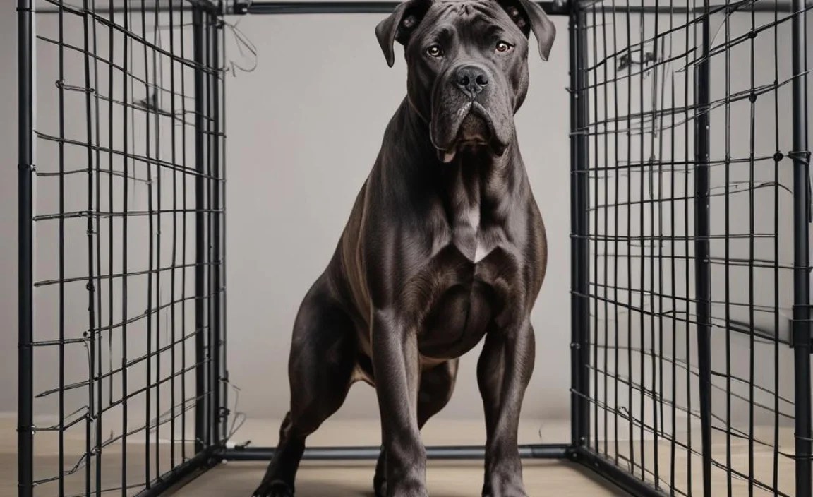 Cane Corso Exercise Crate Usage: Best Practices