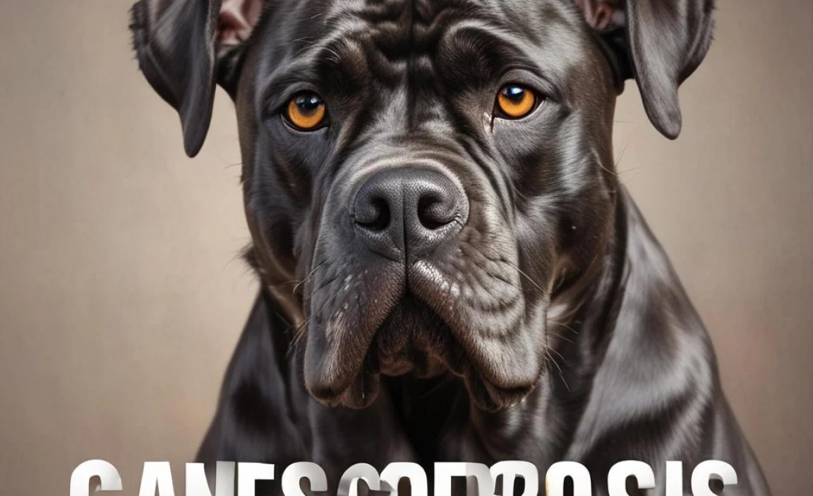 Cane Corso Exercise Diet: Essential Guide